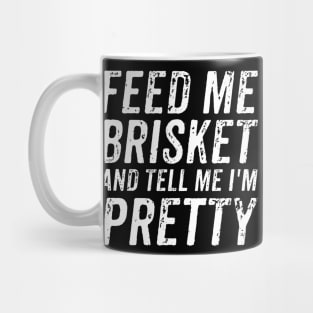 Funny Brisket & Backyard Barbecue Grill BBQ Brisket Mug